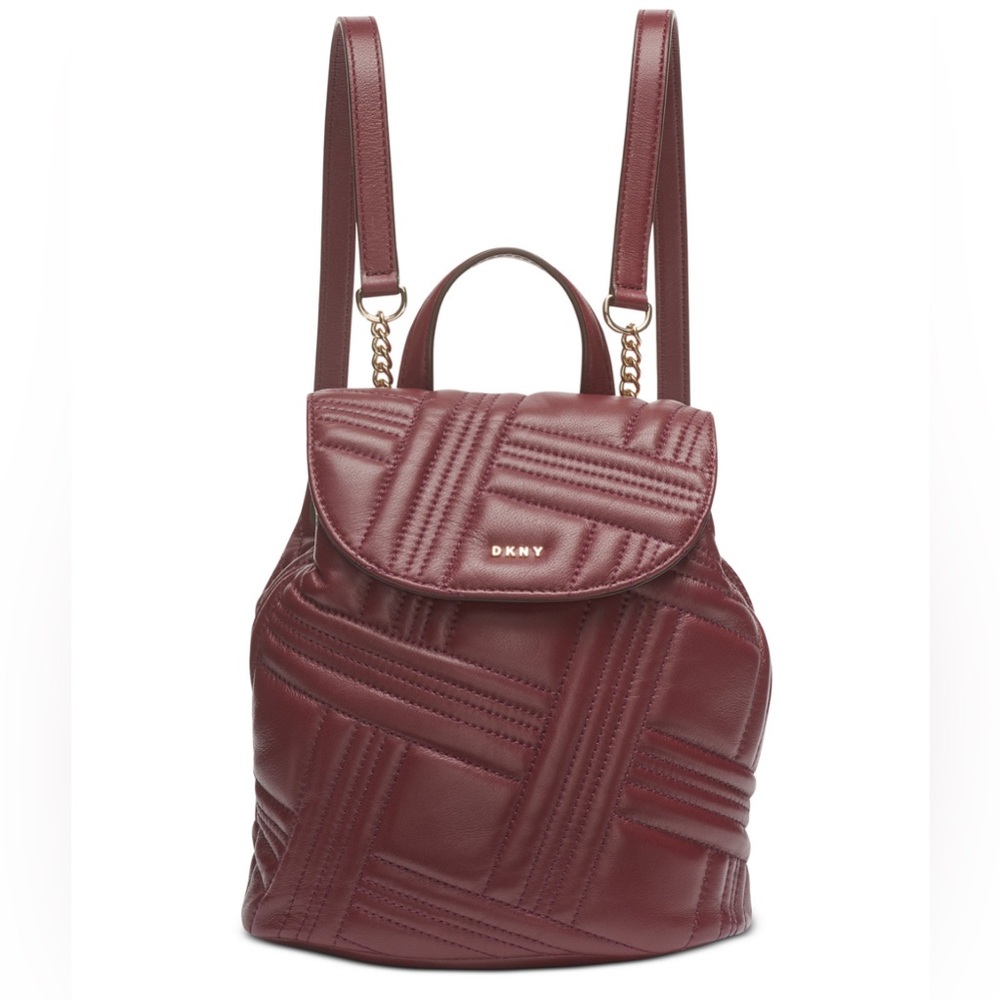 DKNY Soft Leather Backpack